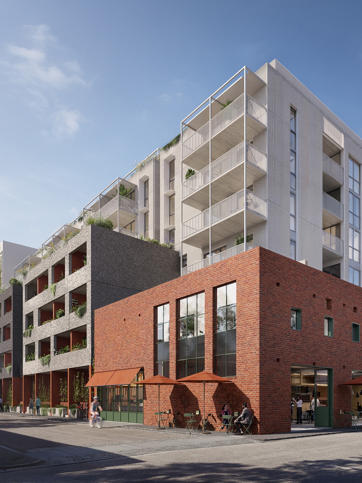 19082024 ASSEMBLE 4 Ballarat Street SW Facade Render 01