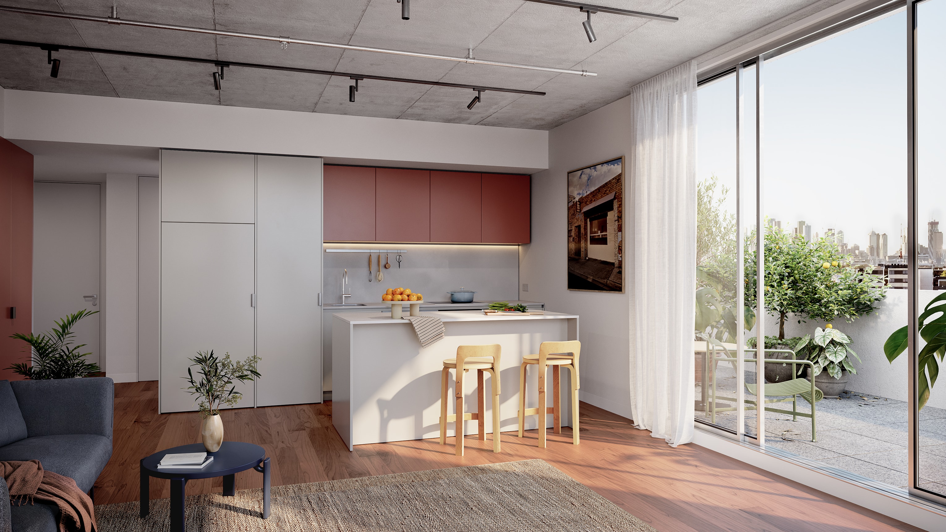 20240624 ASSEMBLE 4 Ballarat Street Render 2 B2 B Kitchen 06